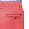 Men's Slim-Fit Washed Chino Trousers - Red - 28'' Waist