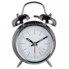 Twin Bell Alarm Clock - Silver