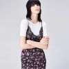 Women's Midi Floral Dress - Large