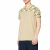 Men's Activewear Gym T Shirt - Camo/Khaki - Large