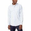 Men's Slim-fit Long-Sleeve Dobby Sport Shirt - Small