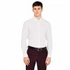 Men's Slim Fit Printed Long Sleeve Formal Shirt - 15.5''