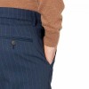 Men's Skinny-Fit Wrinkle Free Dress Chino - Navy Pinstripe - 31'' Waist
