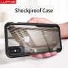 Shockproof Armor Case For iPhone XS XR 8 7 Plus + Tempered Glass Screen Protector