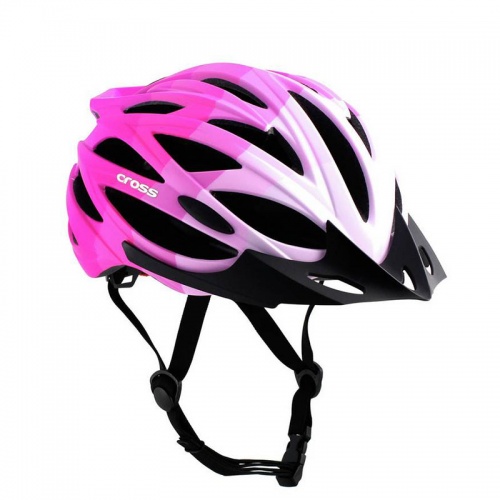 Cross Kids Bike Helmet - Pink