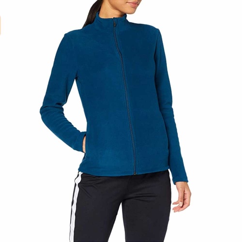 Women's Long Sleeve Fleece Sweatshirt - Blue - XS