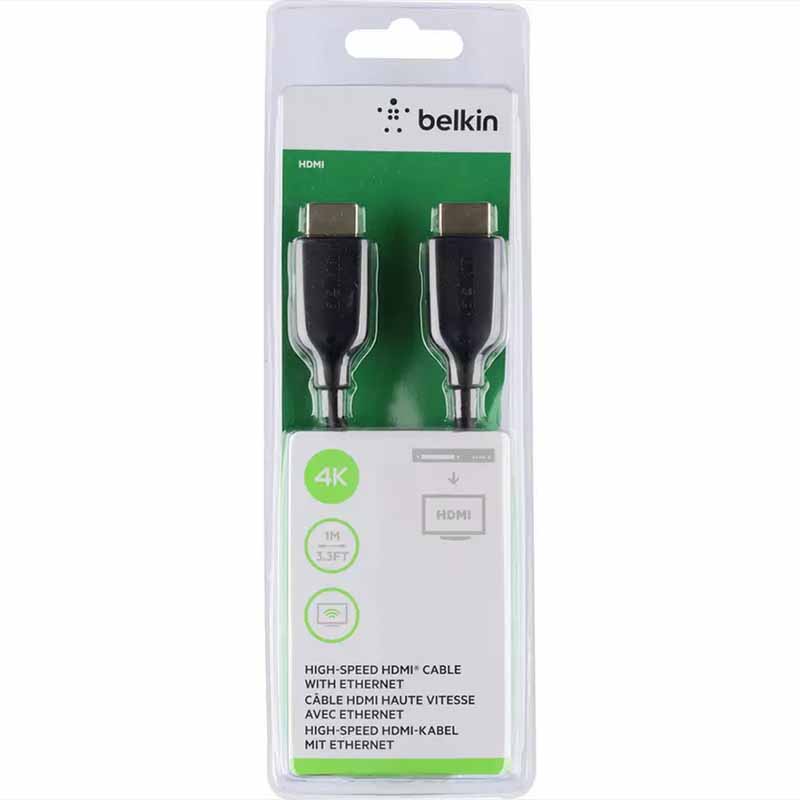 Belkin 1m Hi-Speed HDMI with Ethernet Cable