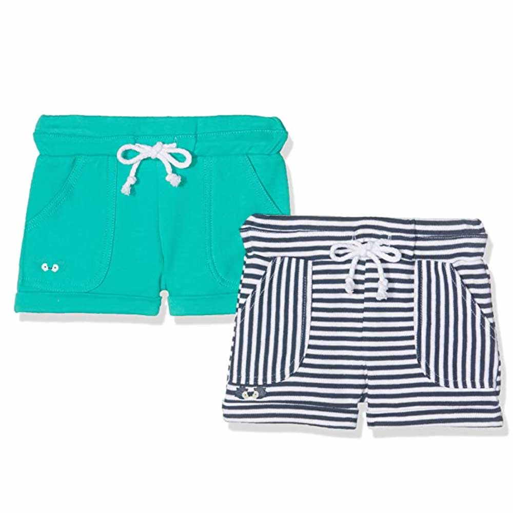 Twins Unisex Baby Shorts (Pack of 2) - 18 Months