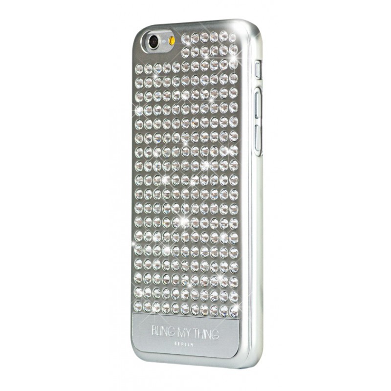 Bling My Thing iPhone Case For iPhone 6, 6S, 7 & 8 - Extravaganza Pure Silver