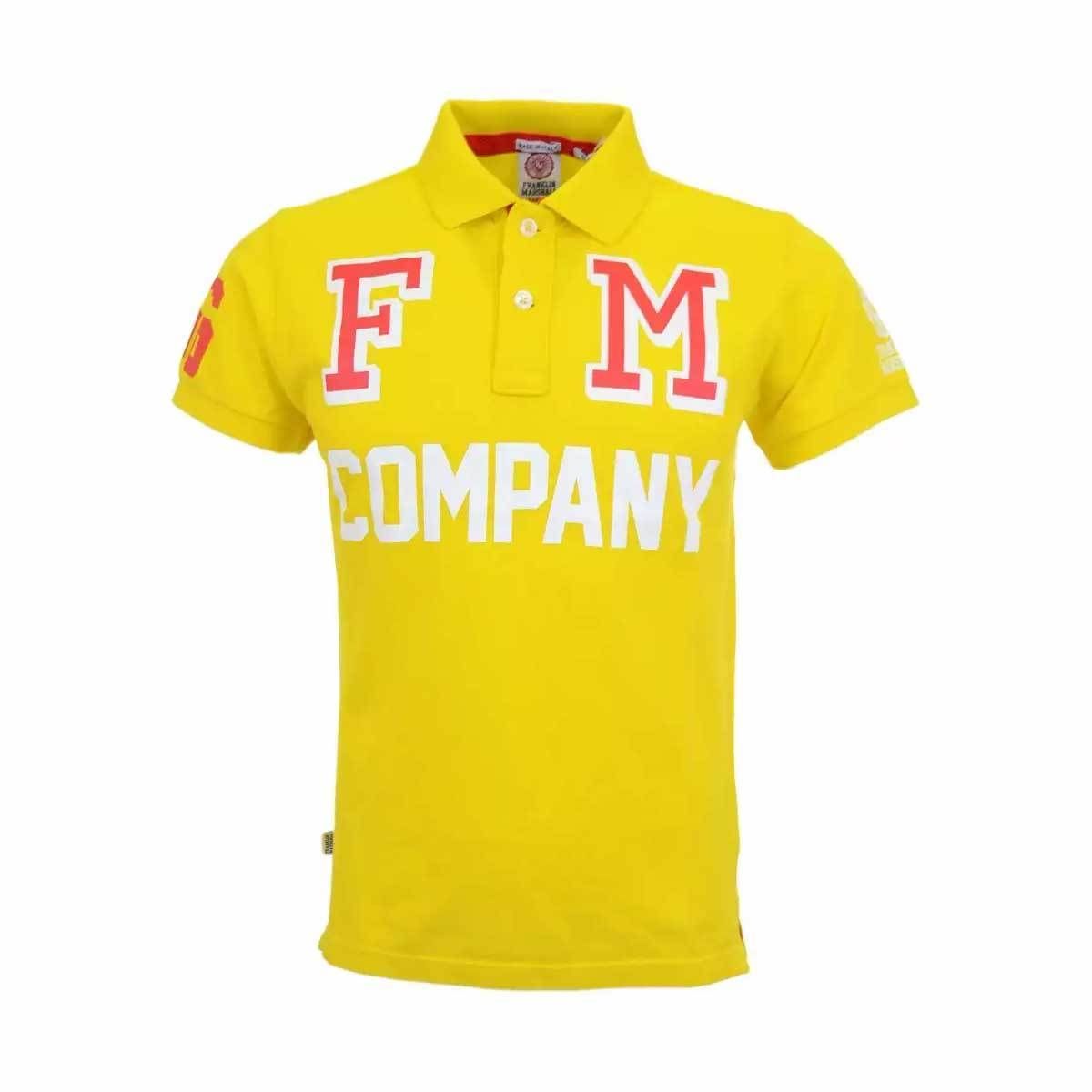 Franklin Marshall FM Company Mens Polo Shirt - Large