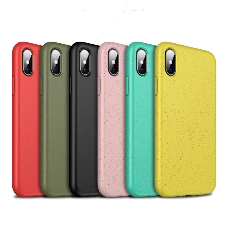 iPhone Case 100% Biodegradable With Tempered Glass Screen Protector
