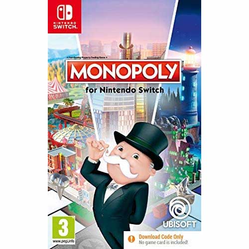 Monopoly Nintendo Switch Game - Download Code In Box